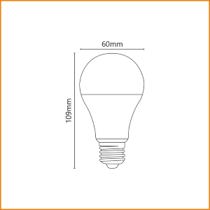 Lampada LED 12-24V 10W 890lm 3000K E27 