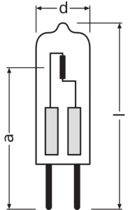 Osram Alogene G4 Capsule Halostar Starlite 10 W