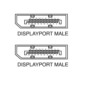 CAVO DISPLAY PORT 1,8mt M/M 1080p