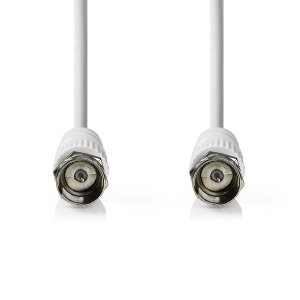 CAVETTO ANTENNA SAT F MASCHIO/MASCHIO 5 MT BIANCO