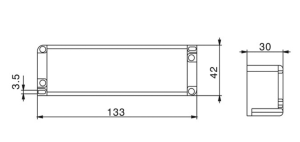 Alimentatore Switching IP20 24V 30W 1.25A