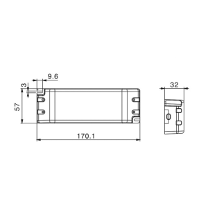 Alimentatore Switching IP20 24V 75W 3.1A