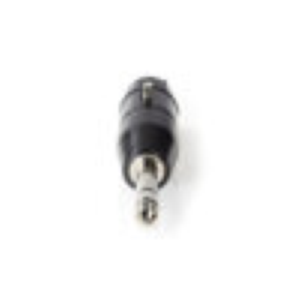 Adattatore XLR stereo XLR 3 pin femmina - 6,35 mm maschio nero