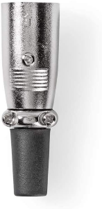 SPINA 3 POLI XLR PER MICROFONO TIPO STANDARD