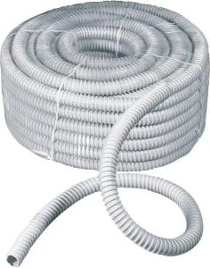 Guaina Flessibile Spiralata Grigia 25mm