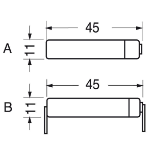 BATTERIE RICARICABILI NI-MH 1,2V  900MA MINISTILO (AAA-UM4) C/ TERMINALI A SALDARE 