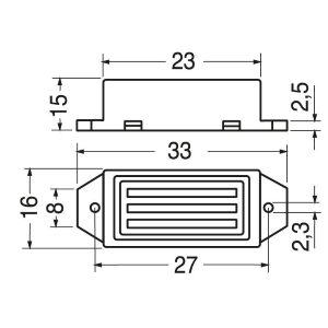 SUONERIA BUZZER 12V CC
