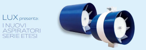 LUX ASPIRATORE ASSIALE DA INCASSO ETESI 100