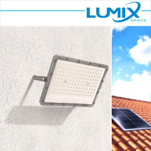  PROIETTORE SOLARE LED 100W + Crepuscolare
