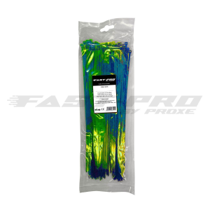 Fascette di cablaggio PROXE 4,8x250mm 100 pezzi VERDI