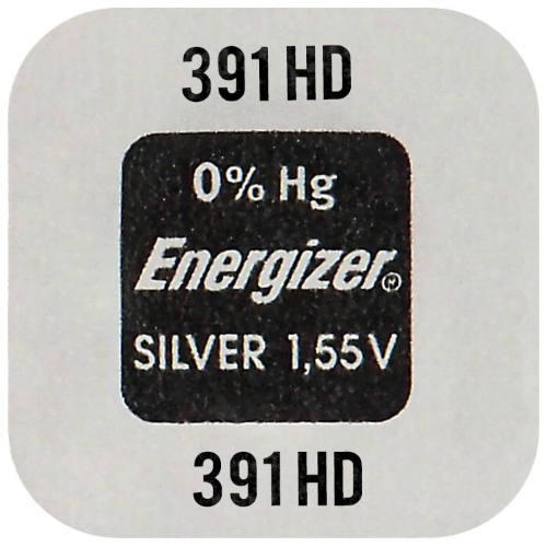Energizer 391 HD 381 LD - SR 55/SR 1120 191 D381 LR1120 SR1121 LR1121AG8