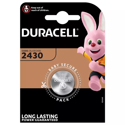 DURACELL CR2430 Batteria Litio 3V DL2430 ecr2430 BATTERIE 2430