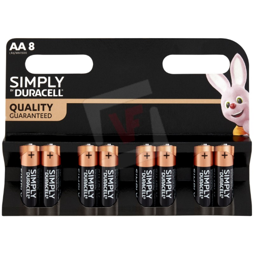 STILO DURACELL CONFEZIONE DA 8