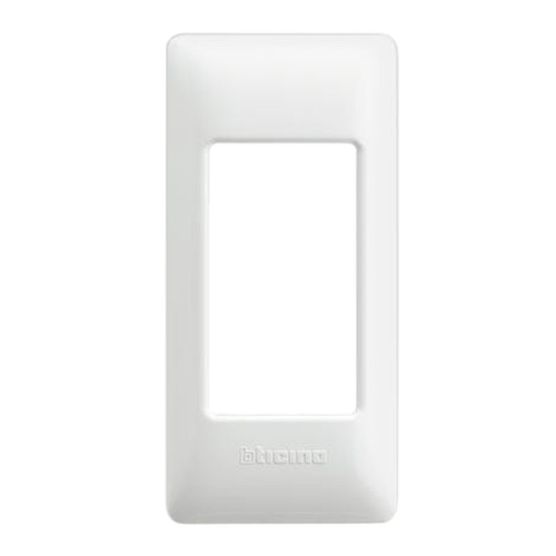 Placca Bticino Matix 1 Modulo Bianca AM4811/1BN