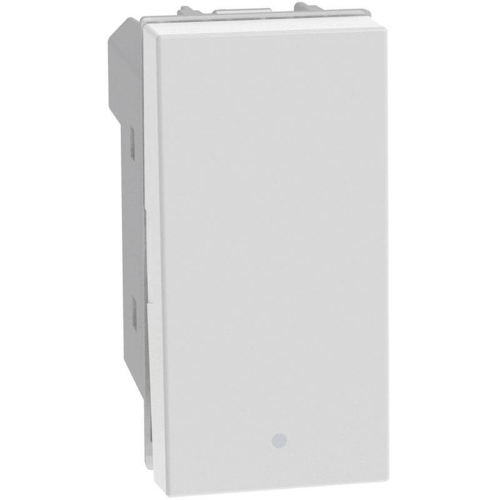 Interruttore basculante Bticino MatixGO 1P 10AX 1 modulo bianco JW4001