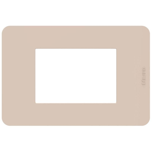 Placca Bticino MatixGO Tones 3 moduli ritual JA4803TR