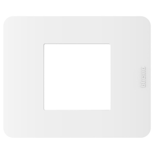 Placca Bticino MatixGO 2 moduli bianca JA4802JW