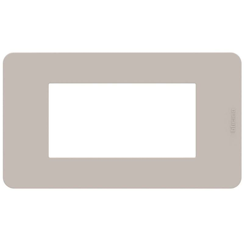 Placca Bticino MatixGO Tones 4 moduli sand JA4804TS