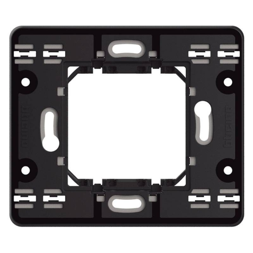 Supporto Bticino MatixGO 2 moduli fissaggio viti J4702