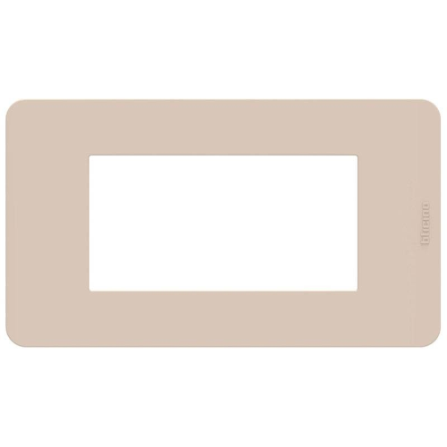 Placca Bticino MatixGO Tones 4 moduli ritual JA4804TR