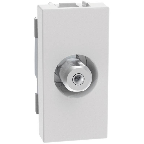 Presa Sat coassiale tipo F Bticino MatixGO 1 modulo bianca JW4202F
