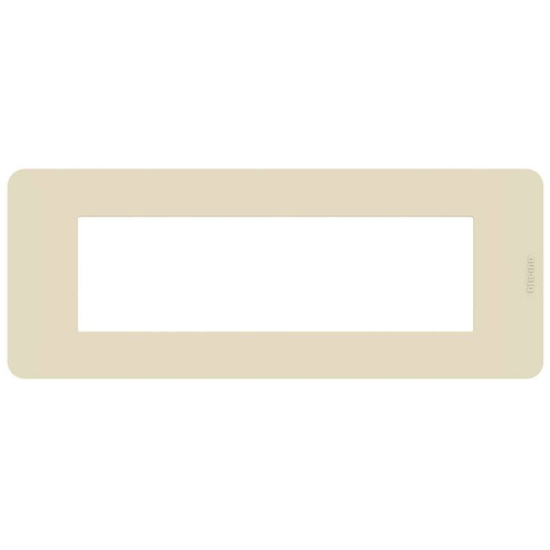 Placca Bticino MatixGO Tones 7 moduli avorio JA4807TI