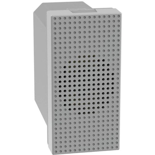 Suoneria in bronzo Bticino MatixGO 230V 1 modulo grigio JG4351V230