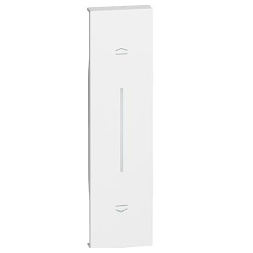 Cover Bticino Living Now per Pulsante interbloccato Tapparelle Bianco KW05