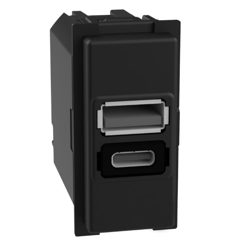 Caricatore USB Bticino Living Now tipo A e C 1M K4191AC