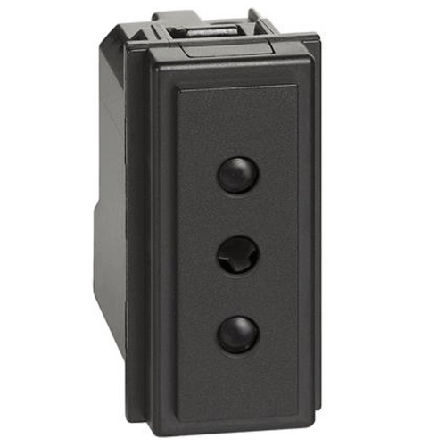 Presa Bticino Living Now 2P+T 10A 250V Nero KG4113