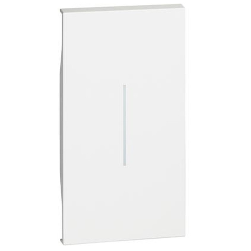 Cover Bticino Living Now per comando illuminabile 2M bianco KW01M2