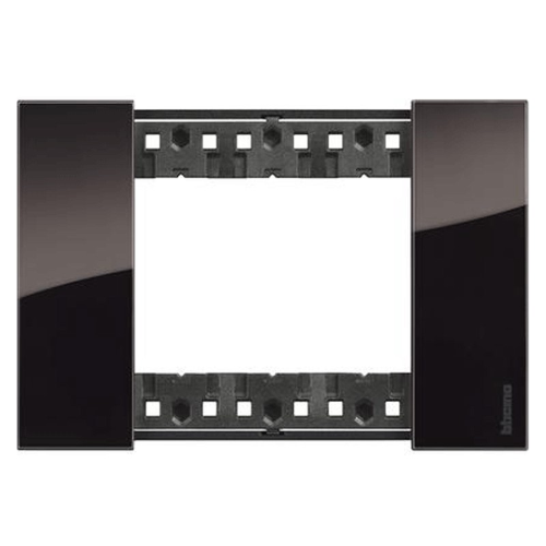 Placca Bticino Living Now 3 moduli notte KA4803DG