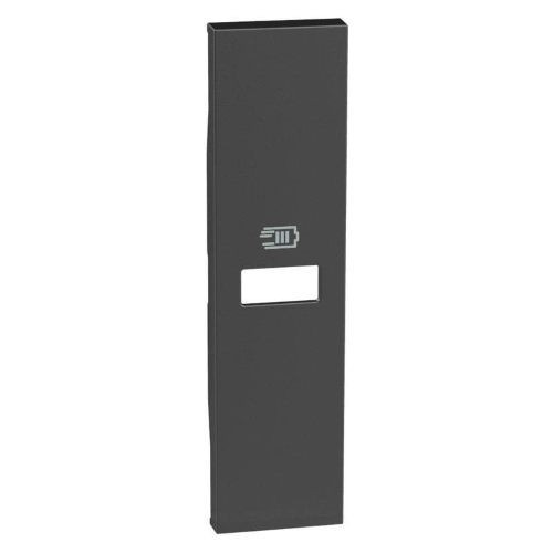 Cover Bticino Living Now per moduli caricatori USB 1 Modulo Nero KG11C