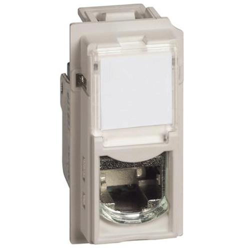 Presa Bticino Living Now RJ45 Toolless UTP CAT.6 Sabbia KM4279C6