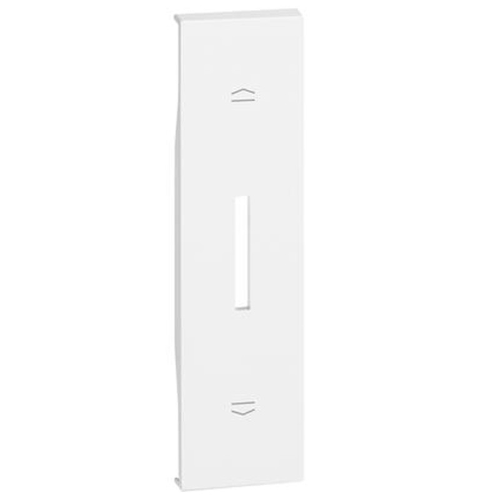 Cover Bticino Living Now per Comando Commutatore Tapparelle Bianco KW06