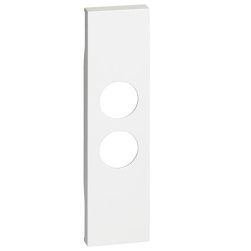 Cover Bticino Living Now per presa TV-SAT 1 Modulo bianco KW09