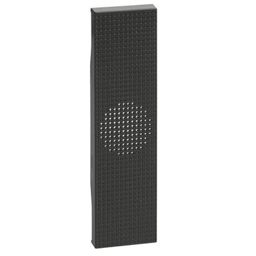 Cover Bticino Living Now per Suoneria in bronzo e Ronzatore Nero KG15
