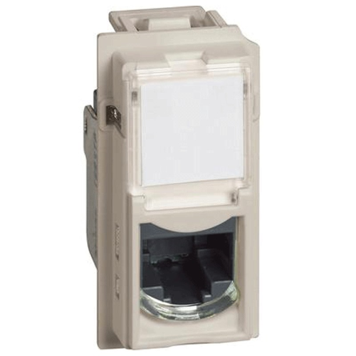 Connettori RJ45 Bticino Living Now toolless UTP cat5E sabbia KM4279C5E