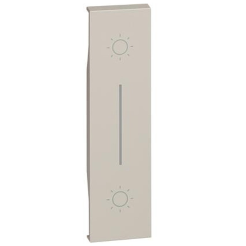 Cover per pulsante non interbloccato Bticino Living Now K4036 Sabbia KM05L