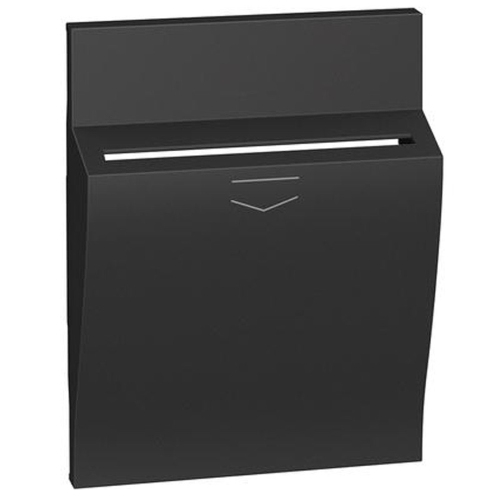 Cover Bticino Living Now tasca portabadge 3 Moduli nera KG22