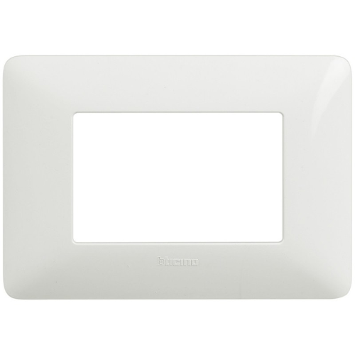 Placca Bticino Matix 3 moduli bianco AM4803BBN