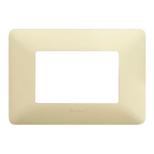 Placca Bticino Matix 3 moduli color corda AM4803BCD
