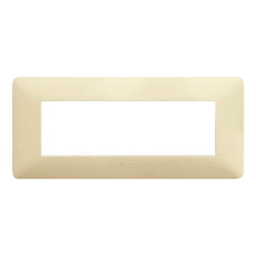 Placca Bticino Matix 6 moduli color corda AM4806BCD
