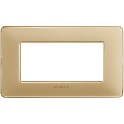 Placca Bticino Matix 4 moduli avorio AM4804CAV