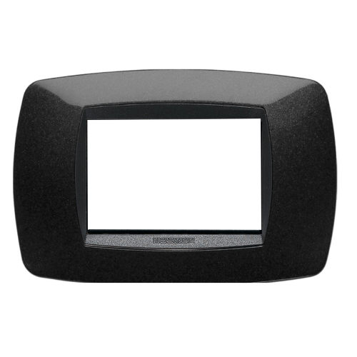 Master Modo placca 3 moduli nero 39TC203
