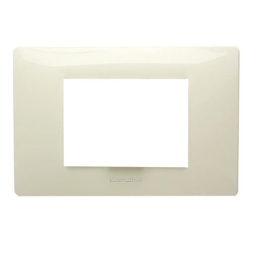Placca Master Mix bianco safari 3 posti 21MX283