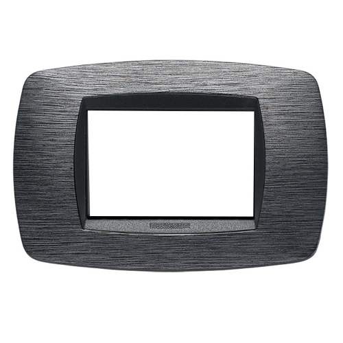 Master Modo placca 3 moduli grigio satinato 39TC513