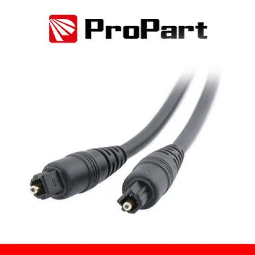 Cavo Fibra Ottica Toslink High Quality 1,5m Nero