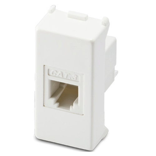 Master Mix presa telefonica RJ11 1 plug 6/4 bianca 21215