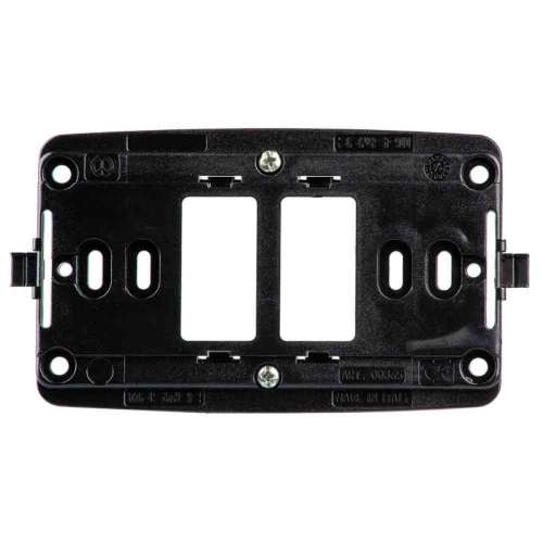 Supporto master per scatola tonda 2 moduli 00365